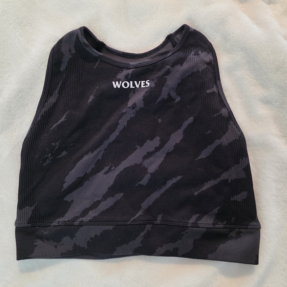 Darc Sport Wolves Sports Bra L 446/500 Tie Dye Rare Gymwear